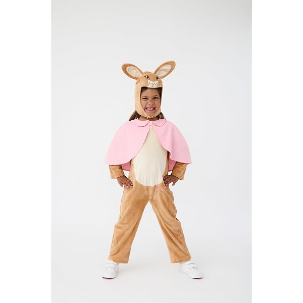 Smiffys Peter Rabbit, Cottontail Deluxe Costume, Yellow with Dress &  Attached Character Hood, Officially Licensed Peter Rabbit TV Fancy Dress,  Child Dress Up Costumes : Amazon.co.uk: Toys & Games