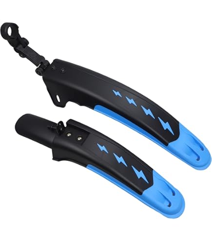 Parafanghi Per Bici Bambini - PVC Antipiega - Facile Montaggio - Per Bici 12-20 Pollici - Foto 8