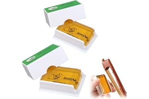 ASPUIC 2PCS Violin Rosin,Natural Violin Rosin Perfect for Professional and Beginner Musicians,Light Low Dust Rosin,Natural Rosin Resin,For Violin Viola and Cello Bows String Music Instrument Accessory