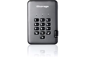 iStorage diskAshur PRO2 SSD 256GB - Secure Solid State Drive - FIPS Level 3 certified - Password protected - Dust/Water-Resistant - Hardware encryption