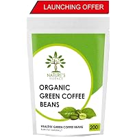 Nature's Essence by KBX Organic Arabica Green Coffee Beans for Weight Loss, 200 g