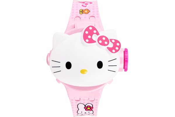 Matrix Kids Edition Super Hero 3D Heads Up with 6 Image Projection Digital Watch for Kids