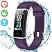 Produktbild Fitness Trackers mit Pulsmesser, Morden Fitness Armband Schrittzähler zeichnet Schritte, Distanz, Kalorien, Aktivitätszeit, Smartwatch mit Schlafanalyse, verbundenes GPS, Anruf- und Textalarme, Farbdisplay, Wetter, IP68