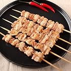 Lumanuby 90 x Holz Grillspieße Marinaden Sticks, Einweg-Grill Utensilien Bambus Party Sticks, Perfekt – Bild 3