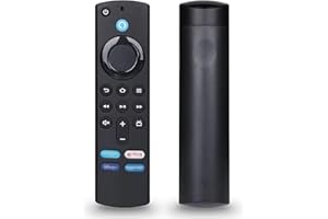 QKEINV New Replacement FireStick Voice Function Remote Control, Fire Stick 3rd Gen Remote Control Compatible, Fit for AMZ Smart TV Stick(4k, 2nd Gen, 3rd Gen, Life), for AMZ Smart TVs/Insignia/Pioneer