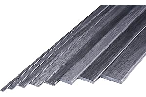 Kanata Carbon 1 x Carbon Fiber Strip 12mm Width x 2mm Thickness x 1000mm Length