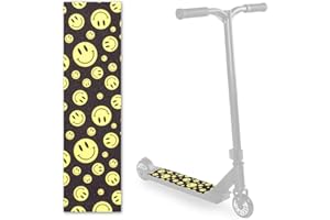 Scorpion Scooters Pro Grip Tape Replacement for Stunt Scooter Deck Grip Self Adhesive Water Resistant Silicon Carbide Griptape! Factory Cut 16.5" x 4.5" fits 98% of scooters inc Adult, Kids push scooters and electric scooters.