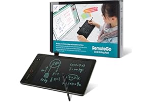 PenPower RemoteGo LCD Writing Pad | 2. Generation | Sichtbare Handschrift | 3-in-1-Software mit digitalem Whiteboard, Anmerkungen und Bildschirmaufzeichnung