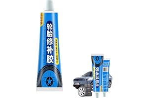 SEAAZQURTLES Tire Repair Glue Liquid,Black Tyre Repair Instant Car Tire Repair Adhesive Glues,Adhesive Rubber Glues Strong Wear-Resistant Tire Repair Glue Tyre Sealants for Car Motorcycle Bicycle Truck(blue)