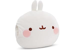 NICI manicotto Molang 33x33x10cm - Soffice manicotto per bambini con viso Molang per bambine, bambini e neonati, scaldamani ideale per le giornate fredde - 61169