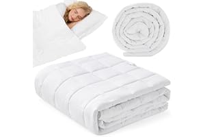 ‎AUTSEL Autsel Gewichtsdecke 9kg 135x200cm, Weighted Blanket, Gewichtsdecke für Erwachsene für tiefen Schlaf, Schwere Decke, Anti Stress Therapiedecke, Entspannungsdecke
