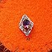 Sindy 5pcs New Crystal Rhinestone Oval Diamond Glitter Alloy Nail Art Decorations Nail Beauty Products Supplies (A3)
