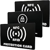 KEYRI 6 PCS Carte Anti RFID Ultra-Mince Protecteur De Carte