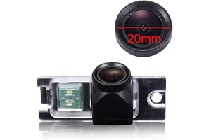 Ny 20 mm lins HD färg vattentät mörkerseende bil registreringsskylt ljus backkamera för Volvo S40 S40L V40 V50 S60 S60L V60 XC60 C70 V70 XC70 S80 S80L XC90 1995-2017