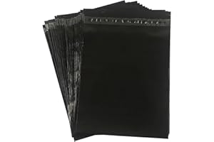huruirui Buste per Spedizioni Vinted Pacchi per Spedizioni 25cmX35cm Vinted Vestiti Plastica Postali Imballaggio Sacchetti per Imballo da Regalo Nuovi Materiali, Opaco e Impermeabile Nero 30pcs