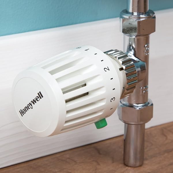 Honeywell VTL120-15S Thermostatic Radiator Valve and Lock Shield Valencia  Traditional TRV+ Straight, White, 15 mm : Amazon.co.uk: DIY u0026 Tools