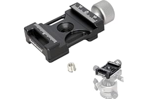 koolehaoda 38 mm Szerokość Milano Tail Quick Release Plate Clamp Compatible Arca Swiss, do 38mm QR Plate, Monopod Ballhead Statyw