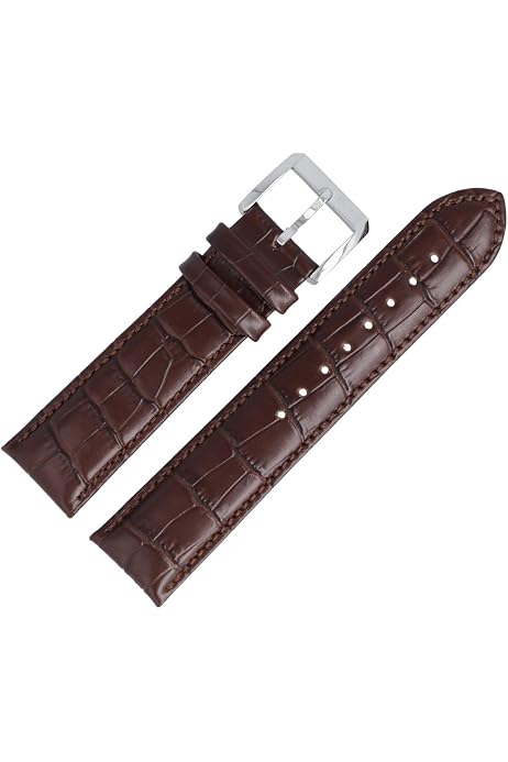 Hugo Boss Uhrenarmband 22mm Leder Schwarz - 659302773 : Amazon.de