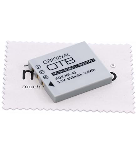 Batteria Per Sanyo DB-L80 - 740mAh | 3,7V Li-Ion | Ricambio Di Qualità | Alternativa Originale | Per Fotocamere - Foto 4