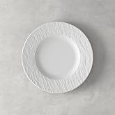 Villeroy & Boch Manufacture Rock Blanc Schale, 28,7 Cm – 6 Stück, Premium Porzellan, Spülmaschinenfest, Made In Germany