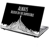 TaylorHe 13"-14" Autocollants En Vinyle Coloré Avec Motif Pour Ordinateur Portable (34cm X 23,5cm) Laptop Skin Montagnes