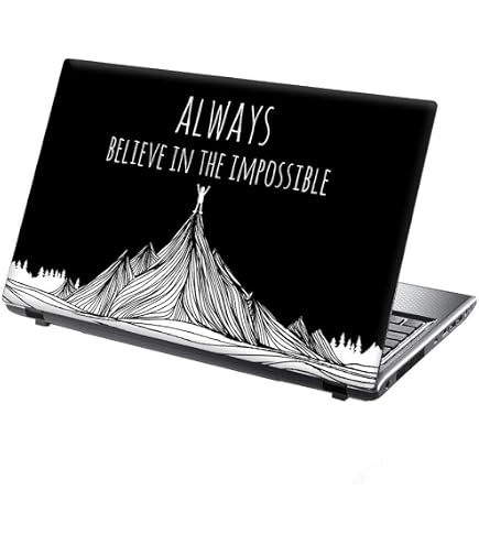 Autocollant Vinyle Ordinateur Portable - Motif Carte Ancienne - 34x23.5cm