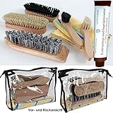 Schuhputz-Set, 8-teilig: 1 Bundeswehr Schuhcreme 125 ml in...