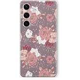 Multitronic Samsung Galaxy A36 Uyumlu Renkli G&uuml;ller Kolaj Tasarım Baskılı Şeffaf Kılıf