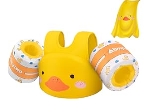 ‎ABUYTWO Schwimmweste Kinder mit Umhang und Verstellbaren Schultergurten, Abuytwo Schwimmhilfen Weste für Kinder Baby 2-7 Jahre Jungen/Mädchen, Schwimmwesten Auftriebshilfe für Schwimmen Auftriebswesten