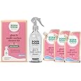 Born Good Glass & Multi-Surface Cleaner Concentrate 1.5L Bottle Pack | 1 Pouch 50ml = 500ml Glass Cleaner | Safe on Glass, Metal, Wood, Ceramic, Marble & More | Non-Toxic | Hypoallergenic Fragrances