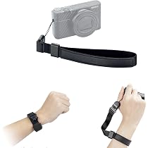 JJC Kamera-Handschlaufe In Rosa – Bequeme Neopren-Schlaufe Mit Schnellclip Für Sicheren Halt (bis 22cm Handgelenk)