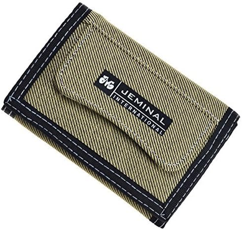 QISHI YUHUA JML Men's and Boys New Fashion Casual Apricot Canvas Wallets