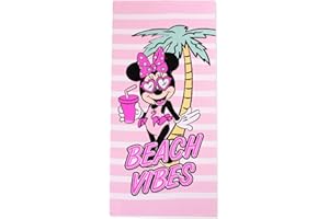 Disney Minnie Mouse Kids Beach Towel Quick Dry Swimming Bath Microfibre Towel 70 x 140 CM