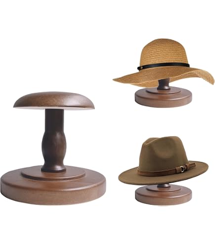 Présentoir à Chapeaux En Bois – Support Amovible Pour Bonnets, Casquettes, Bandeaux – Design Arche Rustique – Rangement Déco Pour Chambre Ou Entrée