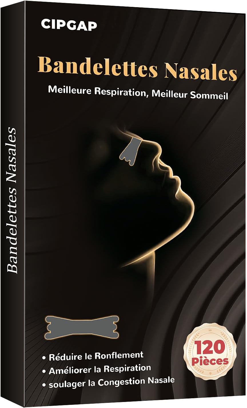 Avis d'Expert & Test Approfondi : CIPGAP 120 Pièces Bandelette Nasales Premium (Sélection)