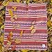Tuppence and Crumble Soft Felted Lambswool Fairisle Baby Blanket Red