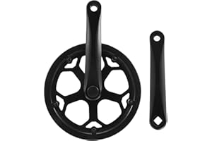 Fayrimi Folding Bike Crankset 48T Square Hole 170Mm Cnc Crankset Bicycle Crank Set Sprocket