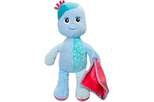 In The Night Garden Iggle Piggle Talking Teddy Bear, Cbeebies Cute & Sensory toys. Comforting sounds. Kids Toys and Baby toys 0-6 months, Blue