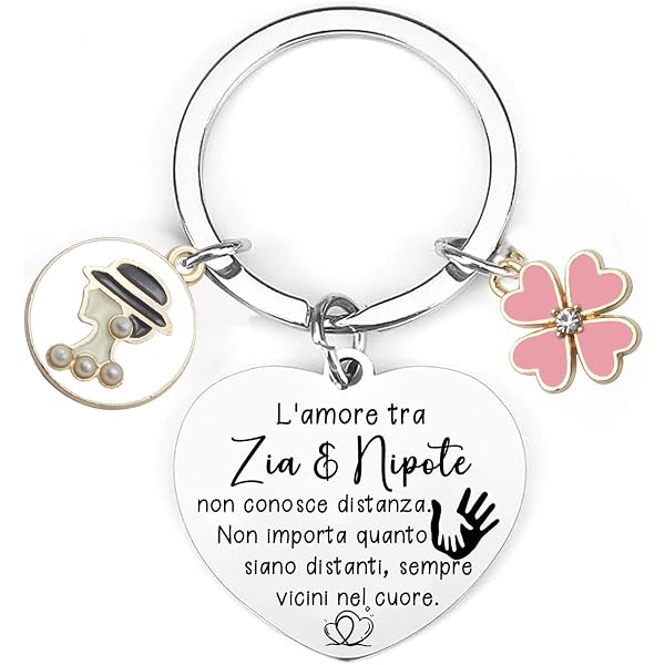 Portachiavi Personalizzato 'Grazie Per Essere Un Pezzo Importante' Per Nipote - Ciondolo In Acciaio Inox Con Sacchetto Regalo, Idee Regalo Compleanno/Matrimonio