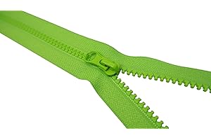 KING OF TRADE Reißverschluss Kunststoff 75 cm 10# Neon Grün