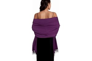 SWAT PANY Ladies Scarf Pashmina Shawls and Wraps for Women Wedding Evening Dress