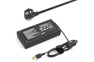 HAFIUEGE Przenośna ładowarka 170 W zasilacz do Lenovo Thinkpad P50 P51 P52 P70 P71 P73 W540 W541 S431, Thinkpad X1 Carbon (Gen4/3/2), Legion Y530 Y540 Y700 Y720 Y730 Y7000 Y7000P Y900 Y910 4X20E50574