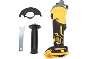 Mrisata Sladdlös Vinkelslip, 20v 6600RPM Borstlös Elektrisk Slipmaskin, 4 Metallskärning med Variabel Hastighet för 4,9 Tums