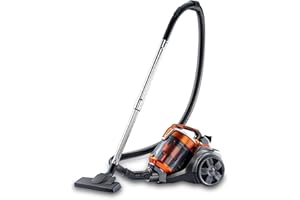 OAMGER Aspirador sin bolsa, 3600W, potente aspirador 15000pa. Aspiradors potente con cable portátil, aspiradors con bolsa trineo silencioso, cable de 5 m, motor de bajo consumo, alfombras de pelo de (3.5L)