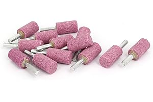 UXCELL sourcing map 6mm Tige 16mmx30mm mandrin monté culasse 12pcs rose pointe meulage