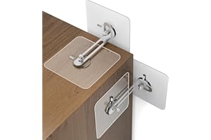 EQLEF Cinghie Antiribaltamento per Mobili, Cinghie per Mobili di Sicurezza Adesivo Dispositivo di Prevenzione Della Caduta Dei Mobili Cinghie per Mobili per Bambini Proof & Pet Protecting (Confezione da 6)