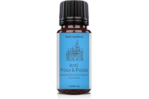 Saint Nutrition® POUX & PUCES Plus Granules Contre l’infestation parasitaire pour Chat et Chien – Combattre naturellement acariens poux & puces – à Base de Plantes ǀ 10 g