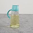 Home Centre Pamolive Teal Glass Oil Bottle - 630ml