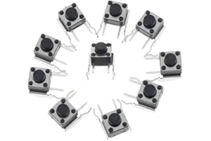 Gazechimp pour Les Contrôleurs Xbox One 360 ​​LB RB Shoulder Bumper Button Switch Tactile Switch 10x - Noir, comme décrit