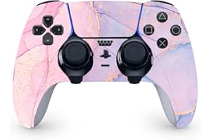 Wonhomke Design en Couleurs Pures pour Skins pour Manette de Jeu PS5 pour Autocollant pour Manette de PS5 pour PS5 Controllers Controller PVC Sticker (PS5-005)